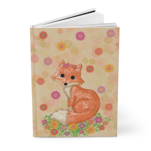 🦊 Whimsical Fox Hardcover Journal – Embrace Your Creative Side - Image 3