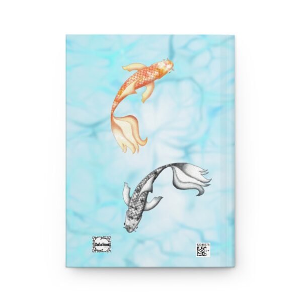 Koi Dreamscape Hardcover Journal – Embrace Your Flow - Image 2