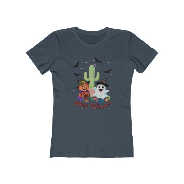 Halloween Graphic Tee, Women's Halloween T-Shirt, Cute Pumpkin & Ghost Shirt, Spooky Season Apparel, Fall Festival Wear - Image 7